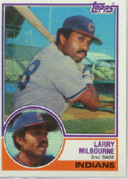 1983 Topps      091      Larry Milbourne